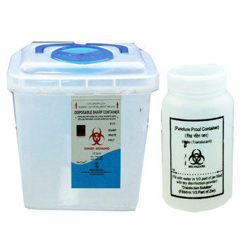 PUNCTURE PROOF CONTAINER 1, 3, 5, 10 LTR. - RESTORE HEALTH MEDICARE PVT. LTD.
