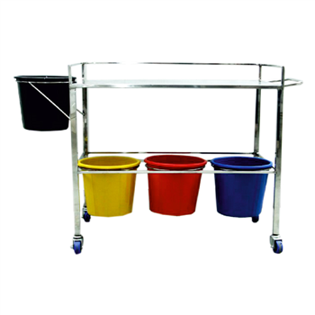 TROLLEY (STAINLESS STEEL) - RESTORE HEALTH MEDICARE PVT. LTD.